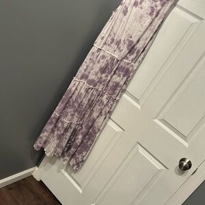 Knox Rose Purple tie dye dress